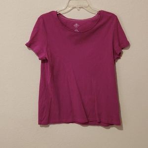 St. John's Bay Magenta T-shirt